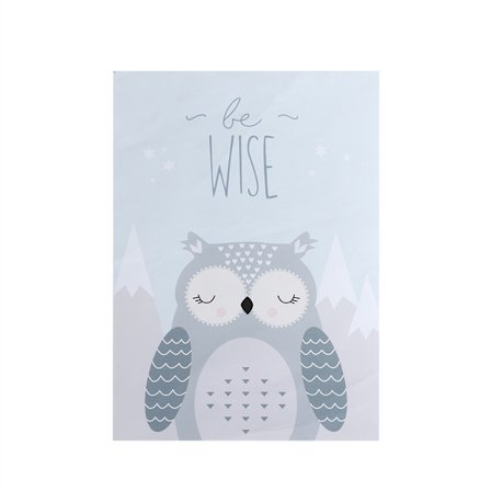 Tegneserie Dyremaleri Lærred Væg Billede Uindrammet Kunst til Børneværelse Hjem Indretning (02 21X30cm)