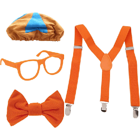 Engelsk læringsprogram for børn Blippi hat cosplay udklædningshat drenge og piger sjov beret