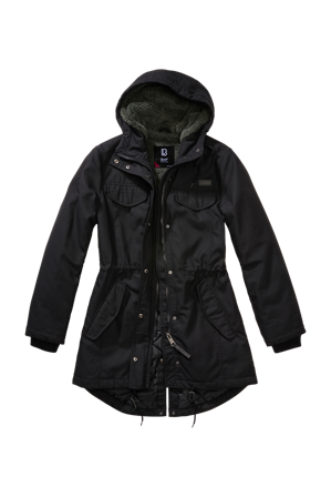 Chaqueta de Mujer Brandit Marsh Lake Parka Negro S