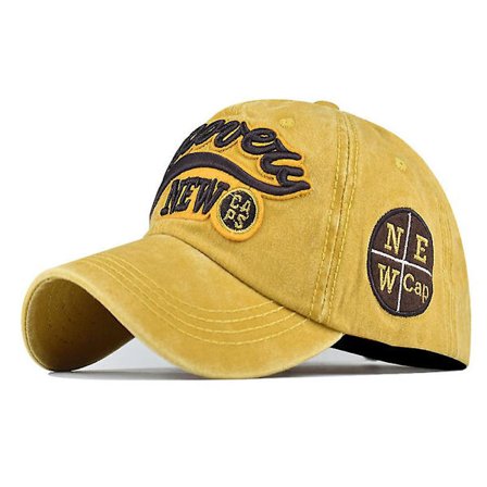 Baseball Caps Bomullshatter Vask Den Gamle Belegg Baseball Cap