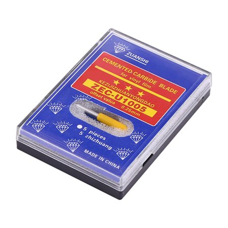 15 kpl Korkean kovuuden piirturin vinyylileikkurin terä leikkaustyökalu 30/45/60 astetta