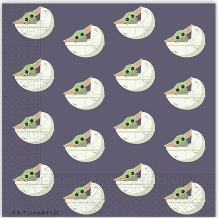 Star Wars Mandalorian Servetit 20-pack