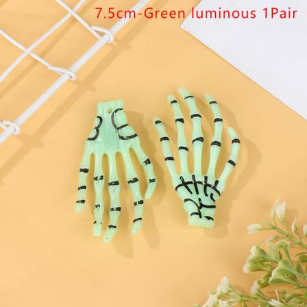 1set Halloween Skelett Hand Ben Mänsklig Hand Zombie Party Terr