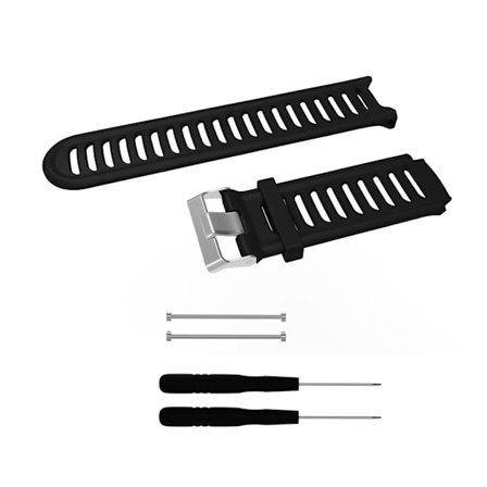 Garmin Forerunner 910XT Miljövänligt klockband - Svart