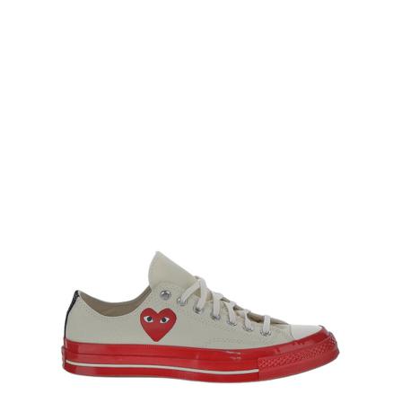 Comme des Garçons Play Sneakers , Beige , unisex , Maat: 38 1/2 EU