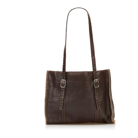 Fendi Vintage, Pre-owned Tote Bag Bruin, Dames, Maat:ONE Size