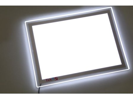Ljusbord Science LED-lampa A2 60 x 42 x 1 cm - Lyreco - Skola och förskola - Klassrummet / Lära - Sensoriska produkter