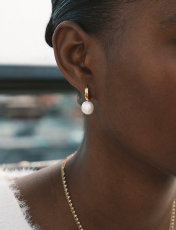 Syster P Paxton Earrings Gold - Gold - ONE SIZE