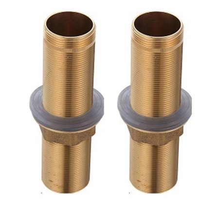 2 STK Vandhane fittings Kit Forlænger enkelt hul