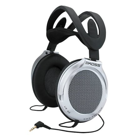 Hörlur UR40 Over Ear Silver