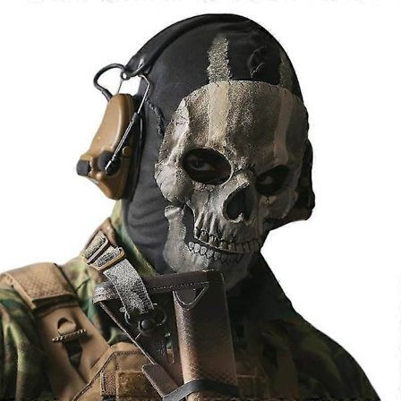 Ghost Maske Call Of Duty Ghost Hodeskalle Maske Full Ansikt Unisex For Krigsspill