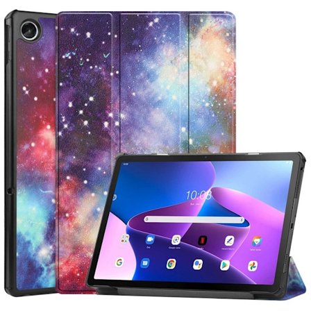 Lenovo Tab M10 Plus (3. sukupolvi) -kotelo, kolminkertainen tähtitaivas