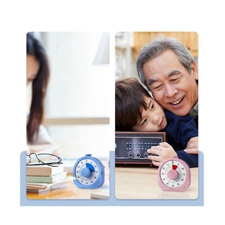 Vision Timer Mekanisk Köktimer 60 Minuter Alarm Matlagning Timer Blå