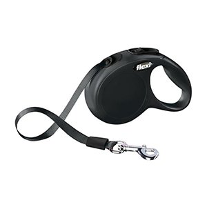 Flexi New Classic Bånd, Sort, 5M