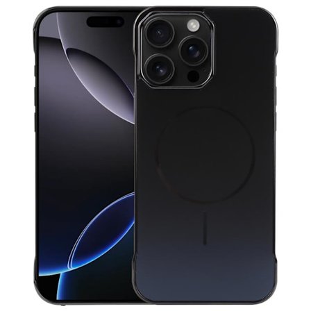 iPhone 16 Pro Skal - Elektropläterad Ramfri Frostad Anti-Glans PC MagSafe Telefon Skal