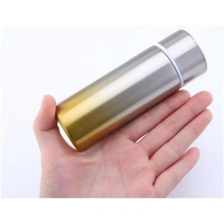 Mini Vandflaske, Slank Rustfrit Stål, Isoleret Vakuum, Termokande, Lommekrus, Flaske, Holder Drikkevarer Varme/Kolde, Lækagesikker, 150ml