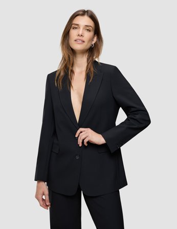 Shaping New Tomorrow - Damen - Essential Blazer - Black - Regular - Größe S