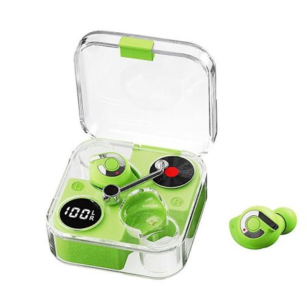 Tws Trådlösa Bluetooth-hörlurar Stereo Hifi Ljud Musik Hörlurar Sport Gaming Hörlurar Brusreducerande Handsfree Headset Med Laddningsfodral För Smart