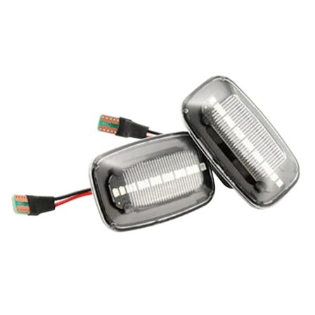Dynamiske LED Sidemarkeringslys Flydende Blinklys til Land Cruiser 70 80 100-serien