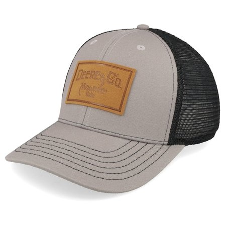 John Deere - Grå trucker Kasket - Vintage & Co Black/Grey Trucker @ Hatstore