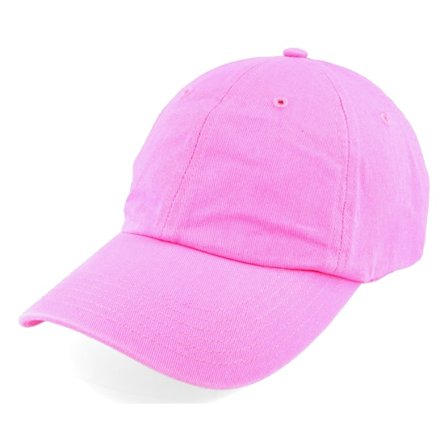 Richardson - Rose unconstructed Casquette - R55 Solid Hot Pink Dad Cap @ Hatstore