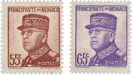 Monaco YT 159-60 - Ubrugt