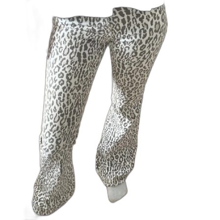 Leopardmönstrade byxor