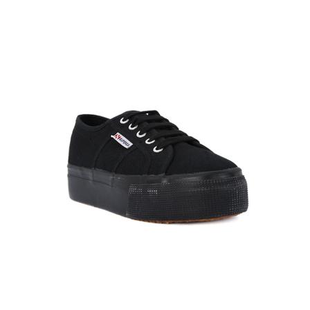 Superga Cotu UP AND Down MIINTO-2f4ebee1bd5d603c49d6 , Zwart , Dames , Maat: 38 EU Sneakers