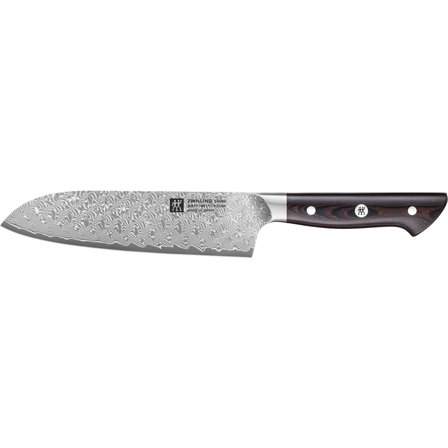 Zwilling Tanrei Santoku-kniv 18 cm' - 'Grå / brun