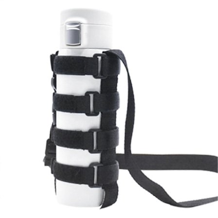 Vandflaskeholder, udendørs kopholder Skridsikker justerbar rem til løb, sport, camping, klatring, udendørs aktiviteter