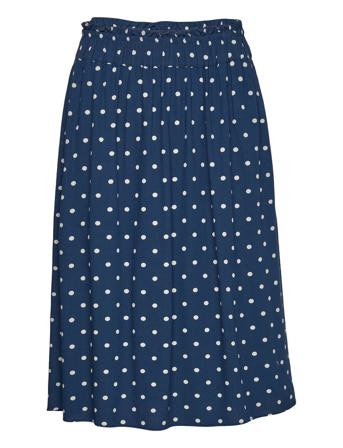 Skirt Knälång Kjol Multi/mönstrad Noa Noa