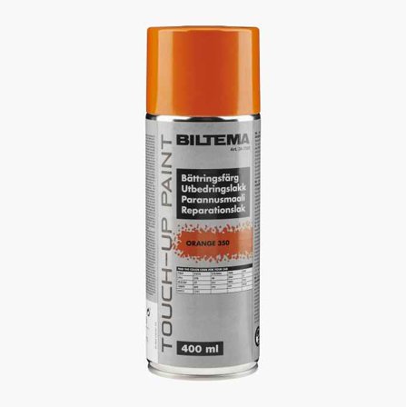 Biltema - Utbedringslakk oransje 400 ml