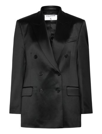 Filippa K Dani Satin Blazer - Black - 36