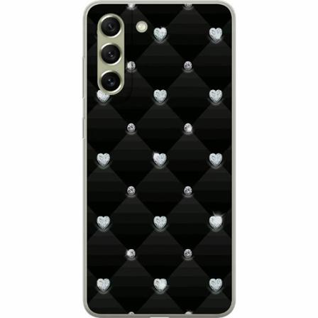 Samsung Galaxy S21 Fe 5g Mjukt Skal - Bling Heart