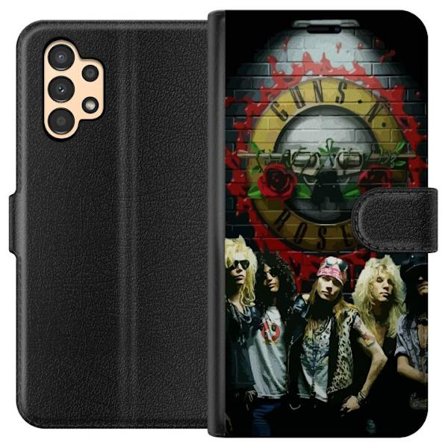 Yhteensopiva Lompakkokotelo Samsung Galaxy A13 Guns N Roses Rock Musiikkiyhtye