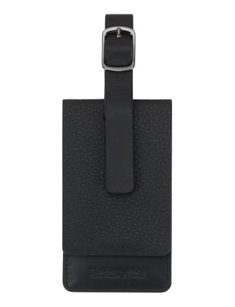 Samsonite Leather Tag - Black - ONE SIZE