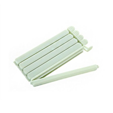 5x Ensfarget forseglingsklemme konservering plastpose snack Sea