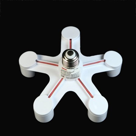 LED-lamphållare Lampsockel 5 IN1 5 IN1