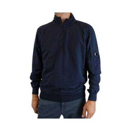 C.p. Company Half Zipped Sweatshirt Blå, Herre Trøjer
