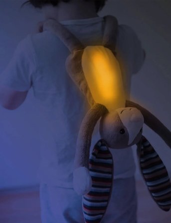 ZAZU Bo The Rabbit Nightlight - Brown - ONE SIZE