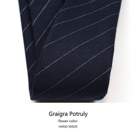 Smal Slips - Vintage mönstrad slips - Casual slips 2,4"