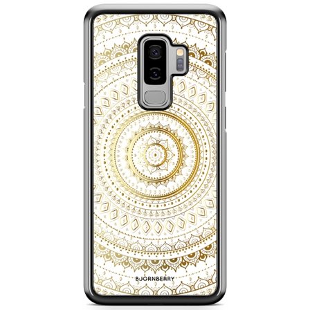 Bjornberry Skal Samsung Galaxy S9 Plus - Guld Mandala