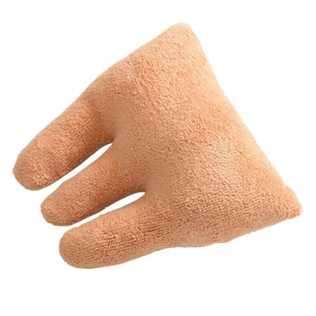 Sormen kontraktuurityyny, kartio, jossa sormierotin Kädensija Palm Grip Pad orange