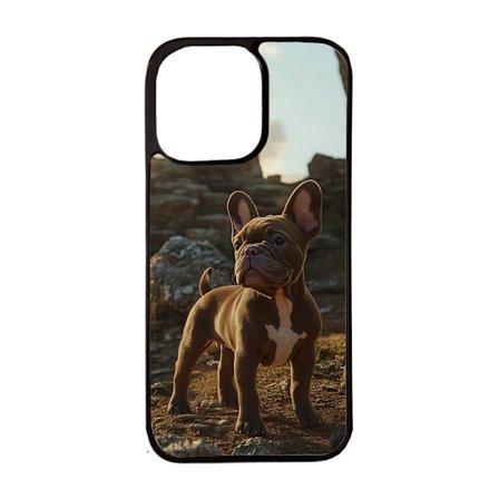 Hund Fransk Bulldogg iPhone 12 Pro Max Mobiltelefon Skal