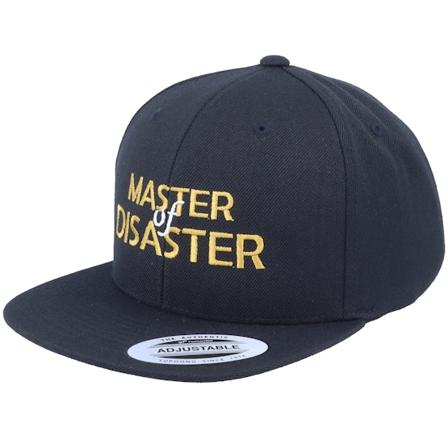Kiddo Cap - Zwart snapback Cap - Kids Master Of Disaster Black Snapback @ Hatstore