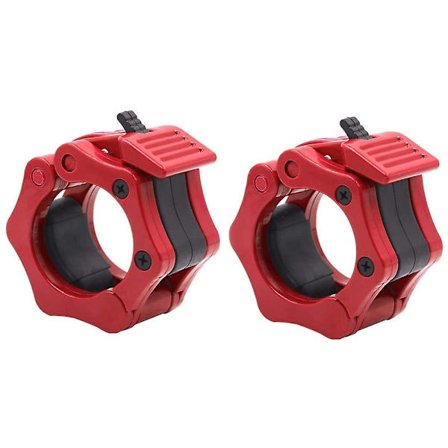 Weight Bar Collars, Locking 2 Inch Barbell Clamps