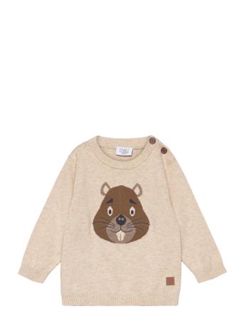 Pilou - Pullover Beige Hust & Claire
