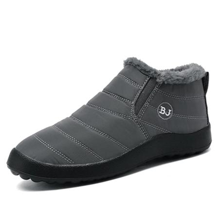 Damskor Snöplattform Stövlar Plus Size Stövlar För Kvinnor Mjuka Ankelstövlar Kvinna Vinter Plyschskor Plattform Botas Mujer Vinterskor Grey 38