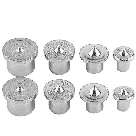 8 stk. Dyvler Pins 6mm 8mm 10mm 13mm Til Dyvler Guide Dyvler Tømrerarbejde