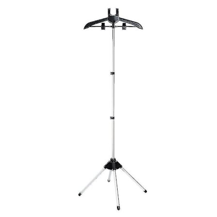 Ångkokare stativ - Fällbart teleskopiskt klädångare stativ, Hängare för ångande kläder, Ångkokare stativ för kläder